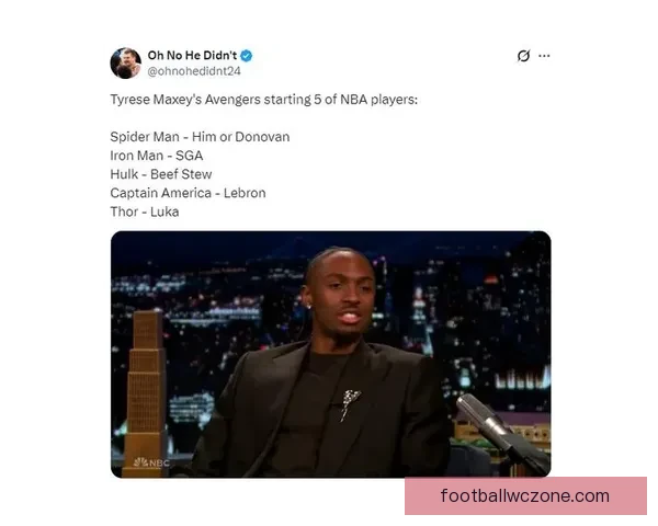 绿巨人领衔超级阵容马克西詹姆斯美队东契奇雷神斯图尔特争锋